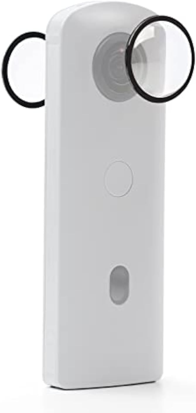 PULUZ Lens Guard PC Protective Lens Cover Case for Ricoh Theta SC2 / S/V Spherical Cameras Accessories Case Sticky Lens Protector