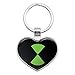 Ben 10 Logo Keychain Heart Love Metal Key Chain Ring