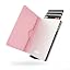 Silver Aluminium, Pink Faux Leather