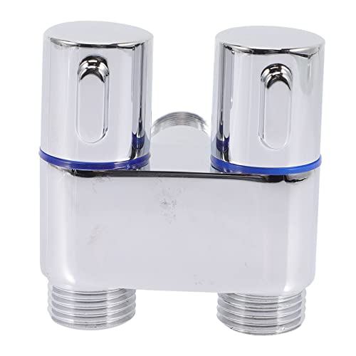 HOMSFOU grifos de rociador de baño valvula 3 vias hidromiel grifo del filtro de agua del fregadero afuera Balde bomba grifo de baño válvula de agua al aire libre del rociador cobre