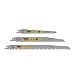 Produktbild 3 x SabreCut SCRSKW3 Verschiedene S644D S1531L S2345X schnelles Holz Schneiden schwingende Sabre Sägeblätter Kompatibel mit Bosch Dewalt Makita uvm.