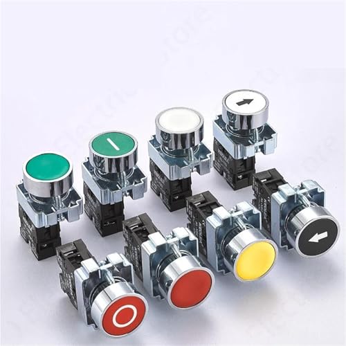 Interruptor XB2 de botón robusto con símbolo de 22mm para control de energía de alta precisión