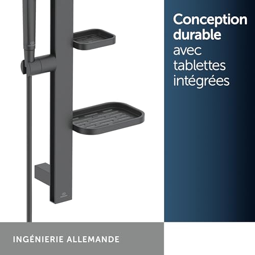 Ensemble de douche Ideal Standard Idealrain Alu+ avec supports réglables - 5