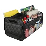 Tailgate Party Ready: The SUV trunk organizer supports multi-scenario adaptability with efficient storage for groceries and gear, alongside quick accessibility, making it ideal for tailgate events or routine tasks without compromising usability