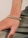 HAQUIL Gold Plated Stainless Steel Fashion Cuff Bracelet Jewelry Gift for Men and Women