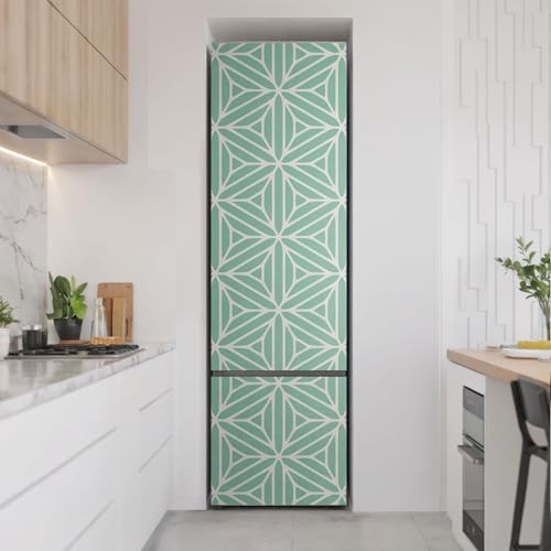 Tapis magnétique 60x205 cm premium à finition mate géométrique