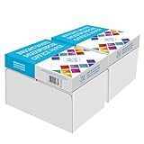 BM OFFICE Carta A4 per Stampante 80gr - Confezione da 10 risme da 500 Fogli l
