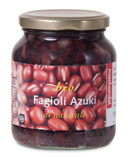 Machandel, Fagioli azuki rossi bio, 350g (Confezione da 6)