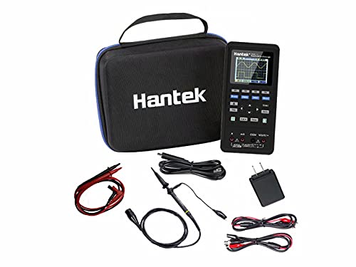 Hantek 2D72 2CH Handheld Oscilloscope Scopemeter with Waveform Generator, 70MHz 250MSa/s