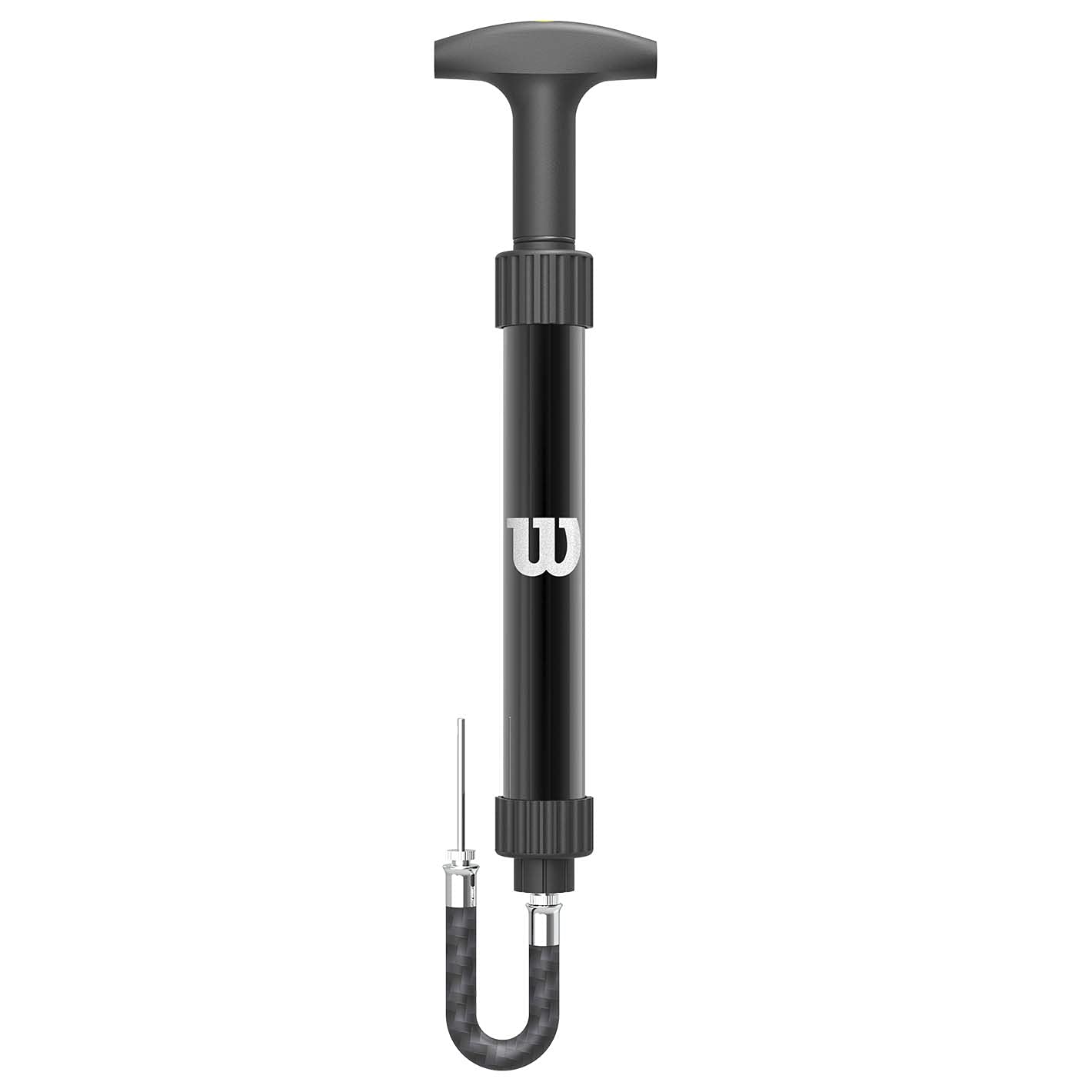 Wilson Ballpumpe NBA Authentic Aluminum Pump, Aluminium, Schwarz