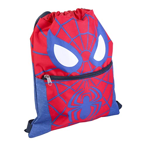 Marvel Spiderman Mochila para Niños, Bolsa de Gimnasio Infantil, Mochila Escolar, Bolso de Viaje,...