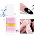 Nail Rhinestone Adhesive - Crystal Bonding Glue, Extra-Strong Gem Fix Solution 45g with Precision Tip, Clear Quick-Dry Formula for Beauty Use, Manicure for Salon Home Bridal Party and Travel