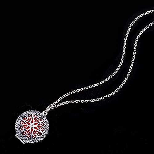 Colar Difusor Aromaterapia Médio Filigrana Niquel Free