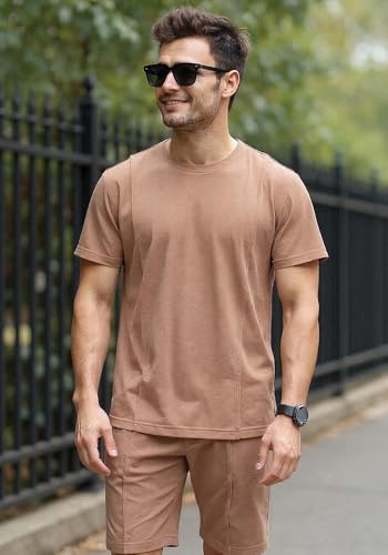 Image of Wear Your Opinion Mens Co ord Set All Over Printed T-Shirt & Short Set