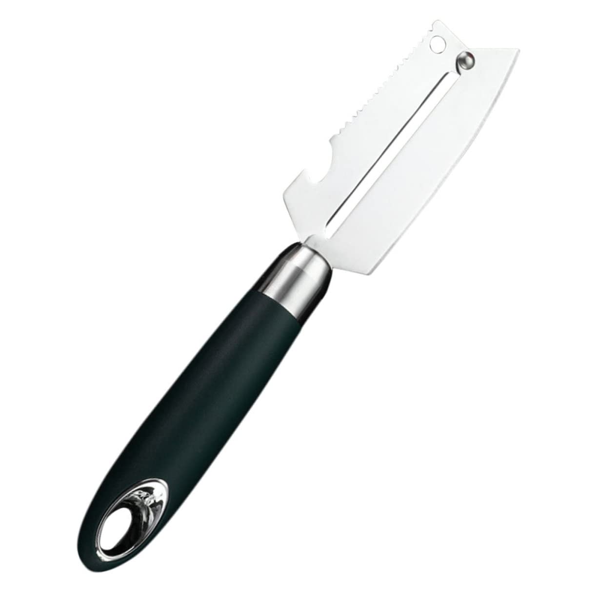 Alipis 5 Pièces Éplucheur en Acier Inoxydable Nettoyeur D'Écailles De Poisson Outil D'Éplucheur De Cuisine Éplucheur De Pommes De Terre Nettoyeur De Fruits Broyeur De Papier Manuel