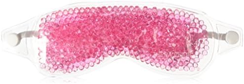 Pink Eye Mask, Eye-ssential Mask with Flexible Gel Beads for Hot Cold Therapy, Best Spa Eye Wrap for Puffy Eyes, Non Toxic Compress for Swollen Eyes, Relaxation, Hot Cold Ice Pack