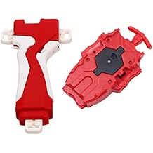 Battling String Launcher Burst Bey Launcher +String Launcher Grip Red