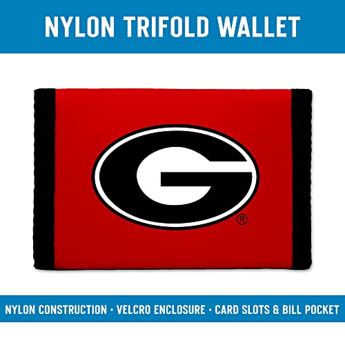 Rico Industries Nba Golden State Warriors Nylon Tri-Fold Wallet Nylon Tri-Fold Wallet, 3' X 5' #TOP5