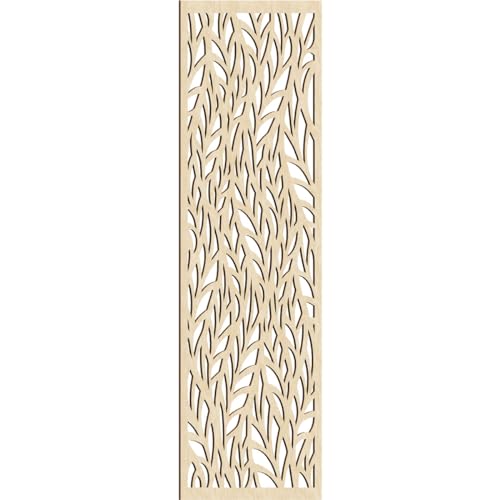 Image of Ortonville Decorative Pierced Fretwork Wood Wall Panels, 29 3 /8 inchW x 74 3 /8 inchH x 1 /4 inchT, Birch