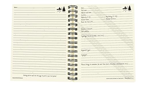 Carnet de trail guidé Write It Down grand format couverture rigide kraft de voyage - 6