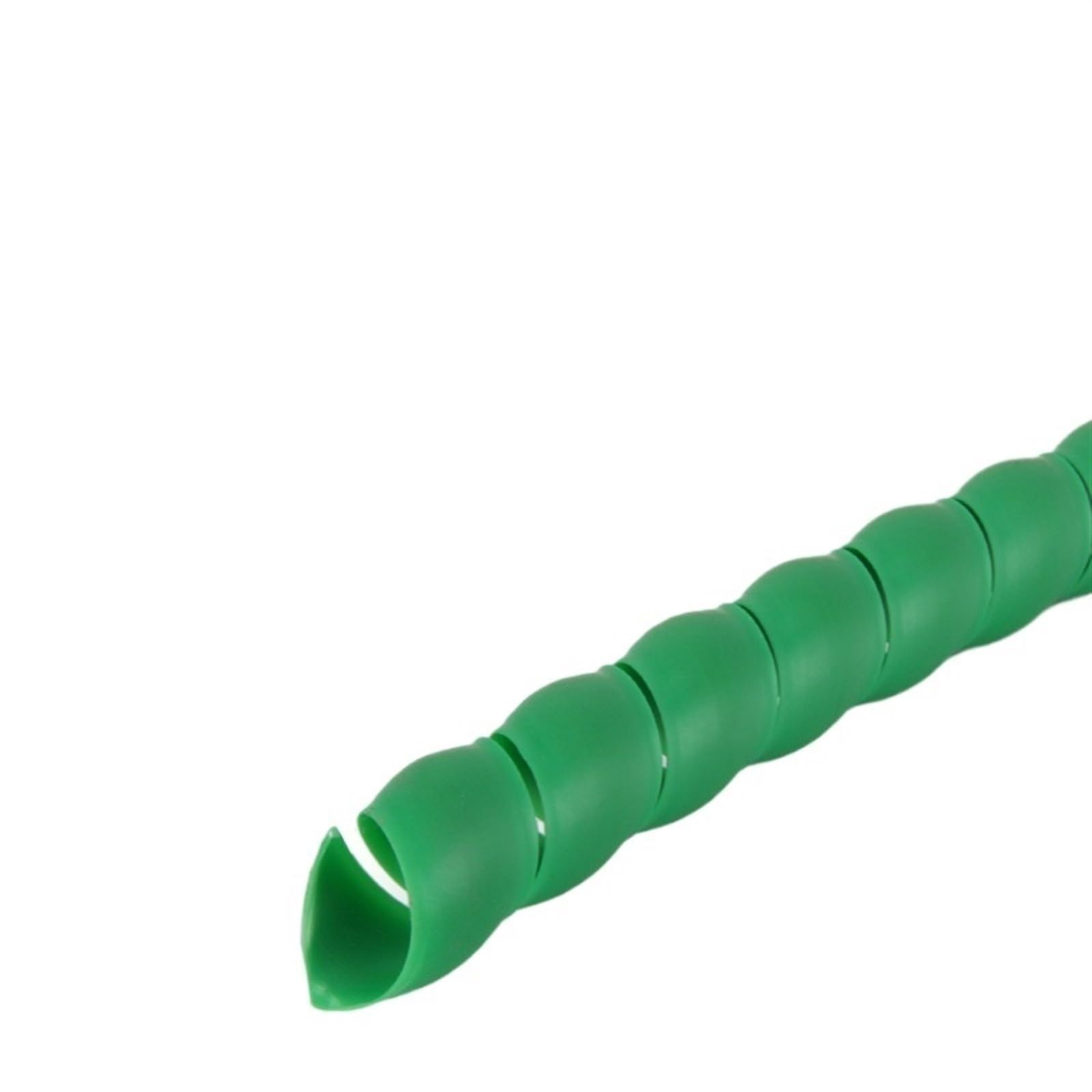 Organizzatore di fili con manicotto a spirale flessibile da 35 mm | Per cavi e tubi flessibili(Green,5 Meters)