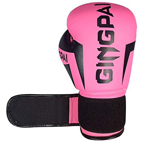 GINGPAI - Guantoni da boxe per uomo e donna, in