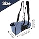 Katze Grooming Bag Restraint, justierbarer Hals Circumference Atmungsaktive Katzen Nagel Clipping Reinigung Grooming Bag Faltbare Katzentasche Katzentragetasche Haustiertasche für Haustier