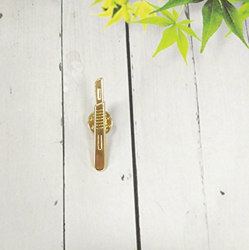 Image of Scalpel Brooch Lapel Pins Jewelry Gift for Surgeon Doctor Nurse