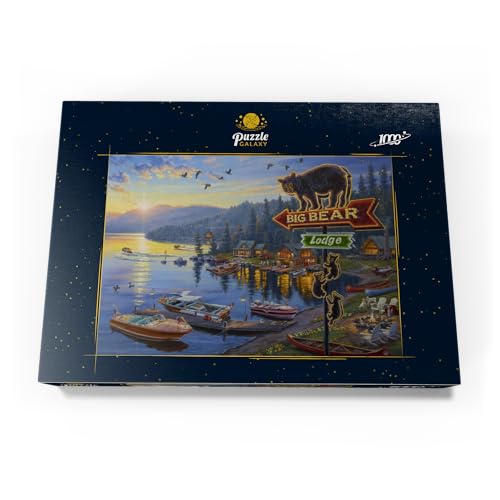 MyPuzzle Adventures In The Big Bear Lodge - Premium 1000 Pieces Puzzle - MyPuzzle special collection from Puzzle Galaxy - Image 4