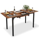 ARTETHYS Extendable Dining Table with Storage, 110–150cm — product image