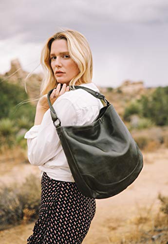 Image of FRYE Melissa Hobo Leather Handbag