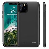 [Carga más segura y más protección]: el cargador portátil está hecho de material de silicona de alta densidad, suave, flexible y anticaídas con 360 ° para proteger tu iPhone 11 Pro Max de arañazos, caídas y otros desgaste diario. Utiliza baterías de grado A+ con certificación CE y RoHS. Los chips internos seguros pueden proteger contra tu teléfono de sobrecorriente, sobrecarga y sobrecalentamiento para una carga rápida segura y fiable.