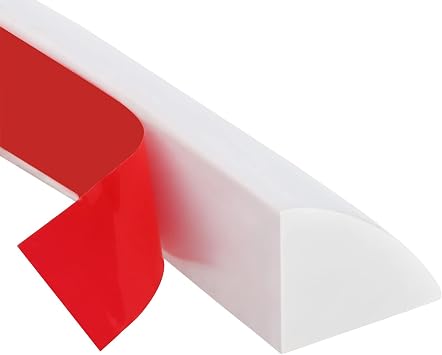 Flexible Quarter Round Molding, Peel and Stick Trim, 6.5ft
