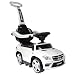 Best Ride On Cars 4-in-1 Mercedes Push Car, White