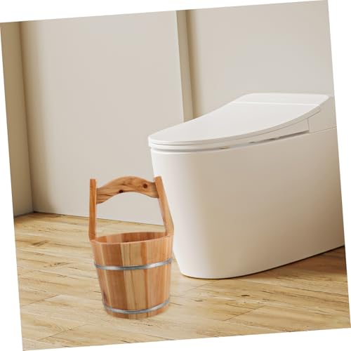 Balde de Madera para Pies Yardwe Artesanal Leakproof 14in miniatura 7