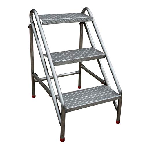 Escalera de 3 escalones plegable y banco de ascenso portátil para hogar 2