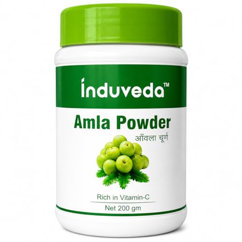 Image of 100% Natural Amla Powder for Hair Growth & Skin Care, 200g Edible