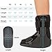 BraceAbility Short Walking Boot - Orthopedic Medical Walker Cast for Broken Toe Injuries, Sprained Ankles, Metatarsal Stress, Post-Op Support Left or Right Foot Fracture Shoe Fits Men and Women (S)