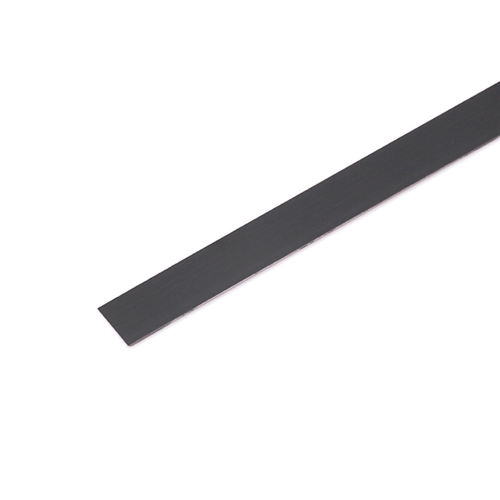 Listwy i wykończenia ścienne, Listwa ścienna Samoprzylepna stal nierdzewna 33 Ft 201, wielokolorowe rozmiary do drzwi ściennych(Brushed Black,20mm)