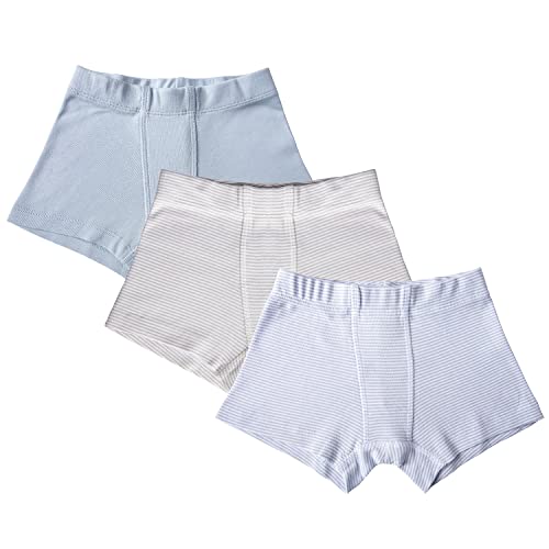 ORGANICKID Boys 100% Organic 100% Cotton Underwear GOTS Certified Kids Toddler Boxer Briefs Pack of 3 product thumbnail 10