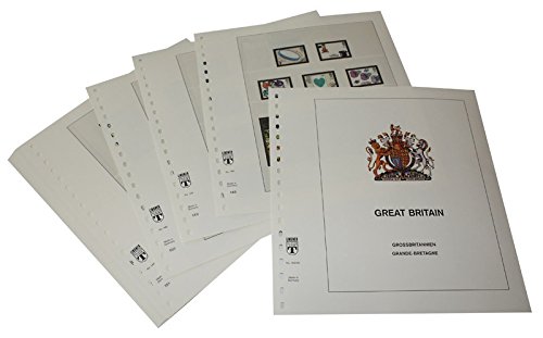 Feuilles pré-imprimées LINDNER Grande Bretagne : Protéger vos timbres 2005-2008