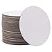 Produktbild BELLE VOUS Runde Untersetzer (100 STK) - 9cm Durchmesser Bierdeckel Blanko, unbedruckte Papp Glas Untersetzer für Getränke, DIY-Bastelarbeiten und Projekte mit Papier und Buchdruck, für Deko Prpjekte