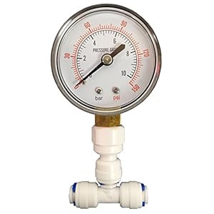 Finerfilters PSM-1 Manometer für Umkehrosmoseanlagen