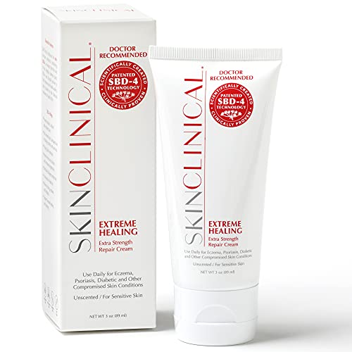 Skinclinical Extreme Healing Treatment |Original #1 Concentrated Skin Repair Cream with Patented SBD-4I Soothes Dry Skin, 3oz