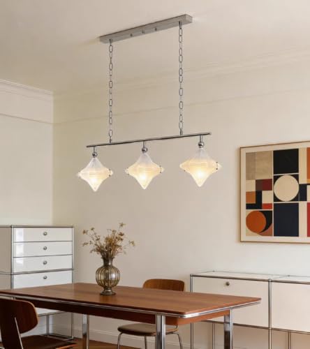 Suspension linéaire Bauhaus pour illuminer votre table de repas