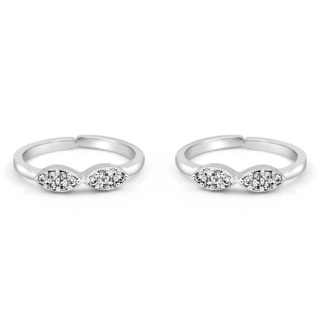 zarkan Blue Gem 925 Silver Toe Ring | Gift for Women & Girls | Certified Authentic Hallmark & 925 Stamp-picture-59