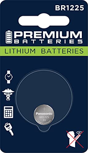 Batería Premium BR1225 Litio 3V Moneda 1 Unidad