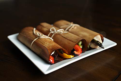 Cedar Grilling Wraps - 25 Pack (6"x7.25") - Great for Fish, Chicken, Seafood and More.