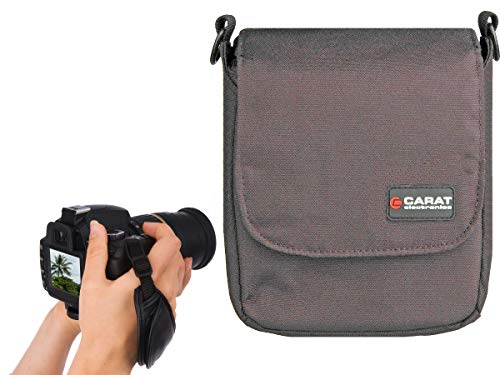 Carat Electronics Urban Style Topload 2 - Funda para cámara de Fotos con empuñadura de Piel