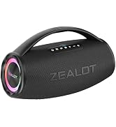 ZEALOT S87 80W Bluetooth Speakers 16000mAh Battery 36 Hours